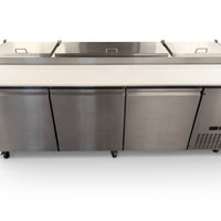 Thermaster TPB2400 3 Door Pizza Prep Bench