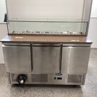 Atosa ESL3864 Pizza Table Saladette Fridge