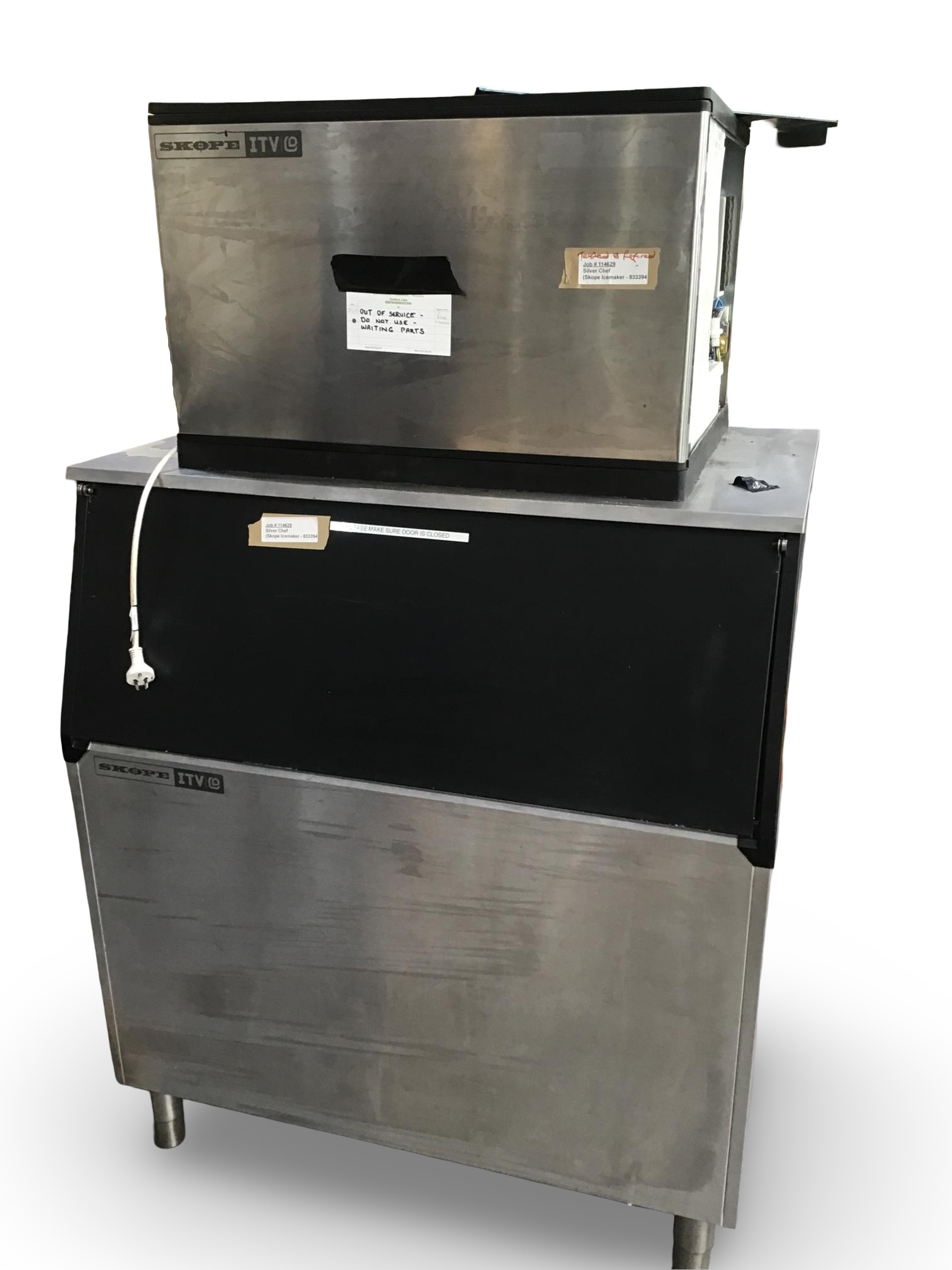 Skope SPIKA MS 220-A1F Ice Maker + Bin