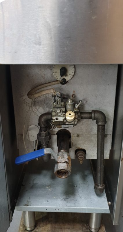 Imperial CIF-40-OP Gas Deep fryer with A