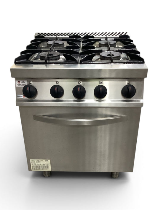 Fagor CG7-41H 4 Burner Gas Range