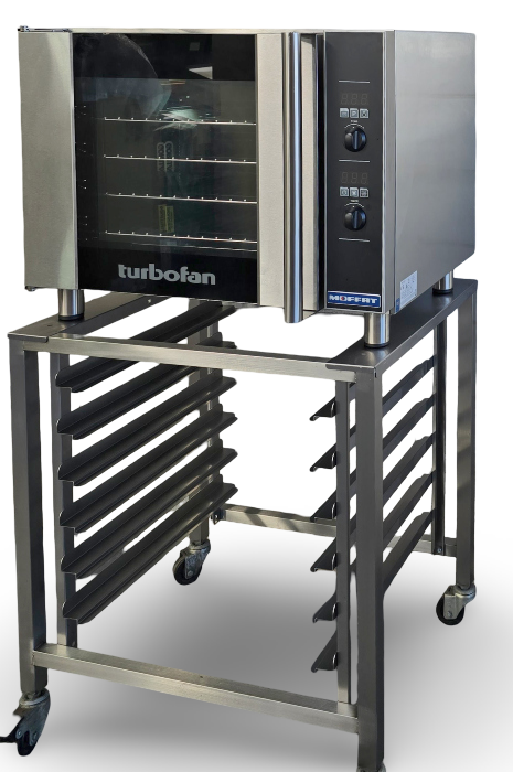 Turbofan E31D4 Electric Convection Oven with Stand
