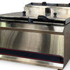 Cater Master TT-WE38A Benchtop Twin Electric Deep Fryer