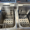 Cater Master TT-WE38A Benchtop Twin Electric Deep Fryer