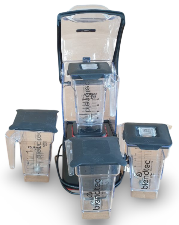 Blendtec STEALTH 885 Blender with Sound Shield + 4 Jugs