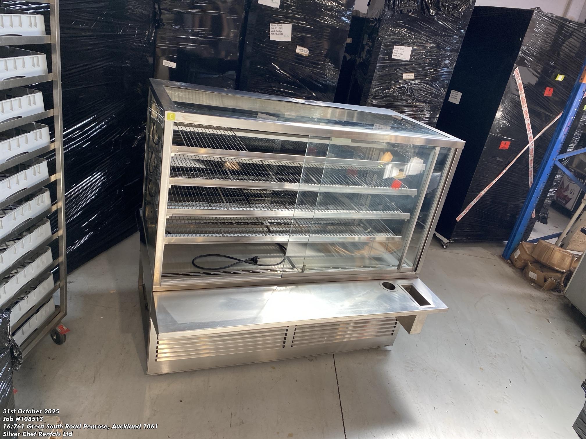 Cossiga BTGHT15-SD Freestanding Heated Display Cabinet