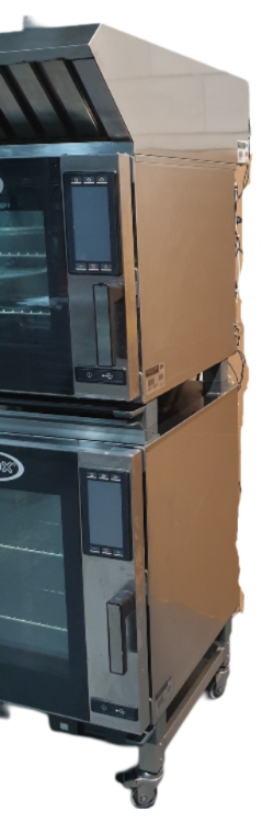 Unox XEVC-0511-EPR CHEFTOP MIND.Maps Oven Double Stack + Stand + Ventless Hood