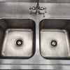 Stainless Steel Inlet Bench with Sink and Faucet