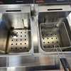 Cater Master TT-WE38A Benchtop Twin Electric Deep Fryer