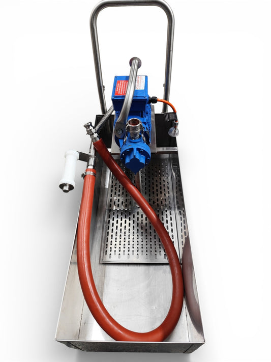 Blue Gizmo Oil Filter Machine