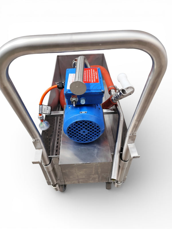 Blue Gizmo Oil Filter Machine