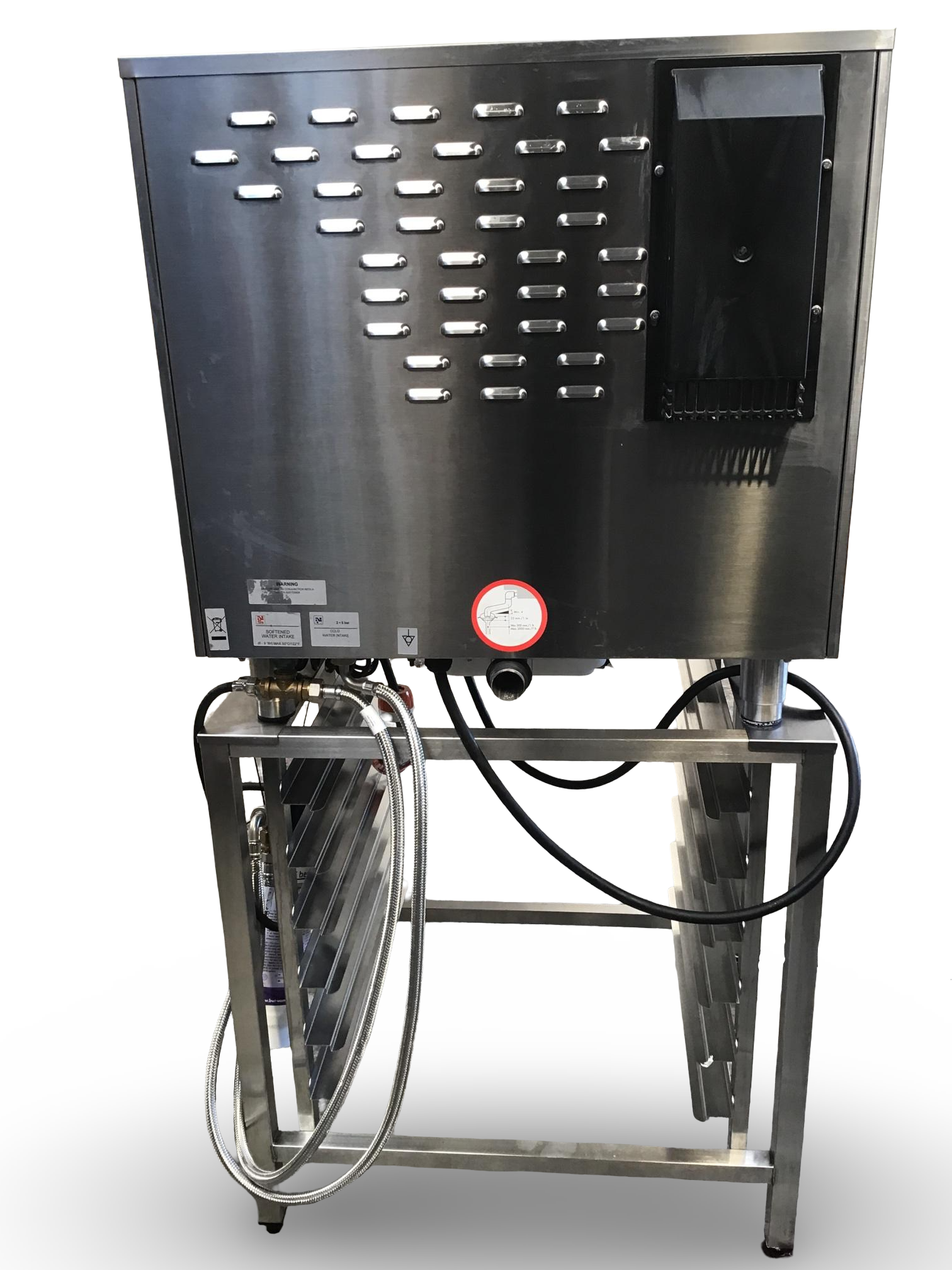 Turbofan EC40D5 - Full Size 5 Tray Digital Electric Combi Oven + SK40A Stand