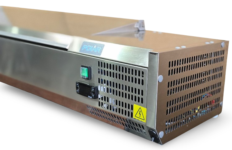 Polar FA855-A Countertop Prep Fridge