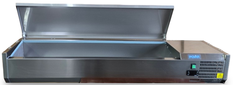 Polar FA855-A Countertop Prep Fridge