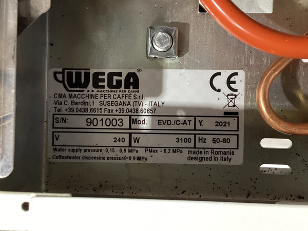 Wega EVD/C-AT 2 Group Coffee Machine