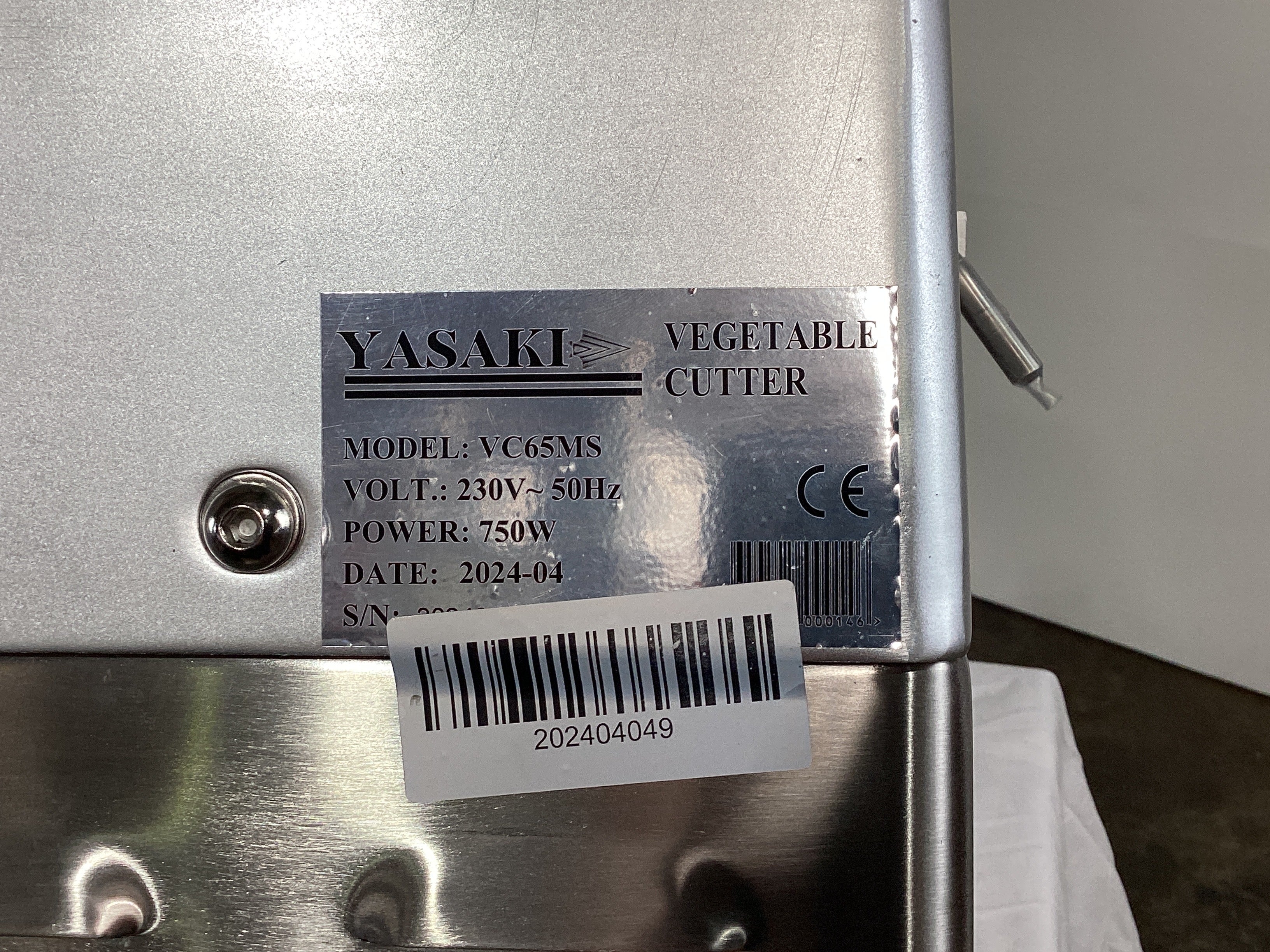 FED VC65MS Vegetable Cutter