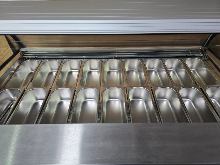 Sevel MX-18 GELATO 18 Pan Gelato Display