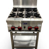 Gasmax RB-4 4 Burner Gas Cooktop on Leg Stand