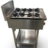 Gasmax RB-4 4 Burner Gas Cooktop on Leg Stand
