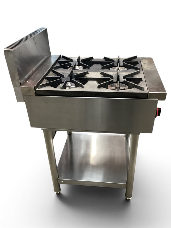 Gasmax RB-4 4 Burner Gas Cooktop on Leg Stand