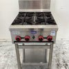 Gasmax RB-4E 4 Burner Cooktop on Legset