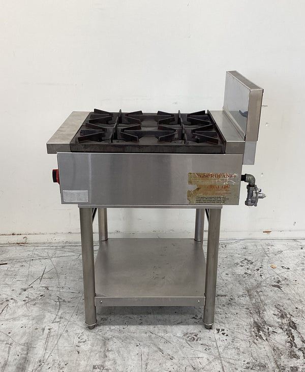 Gasmax RB-4E 4 Burner Cooktop on Legset