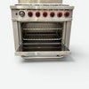 Gasmax GBS6TS 6-Burner Range with Gas Oven