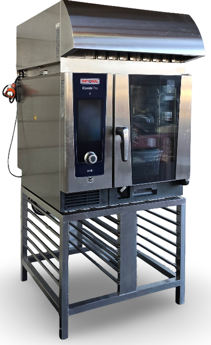 Rational 61E iCombi Pro with Ventless Hood