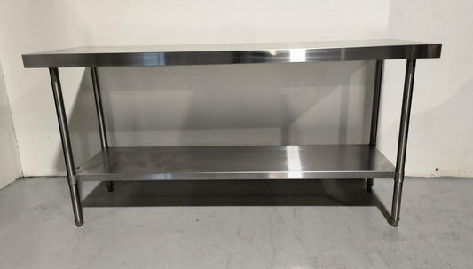 Vogue Stainless Steel Work Bench 1800mm