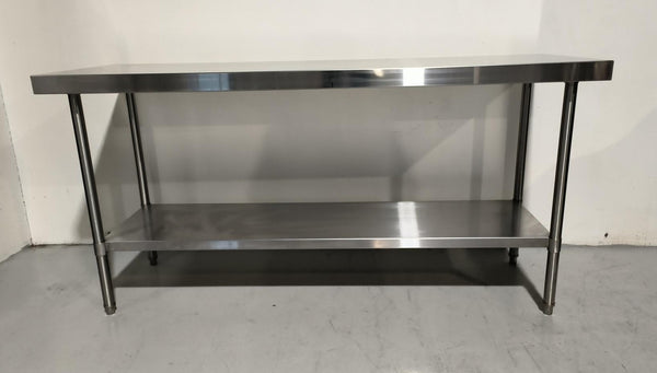 Vogue Stainless Steel Work Bench 1800mm
