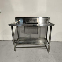 Modular System Single Sink Bench