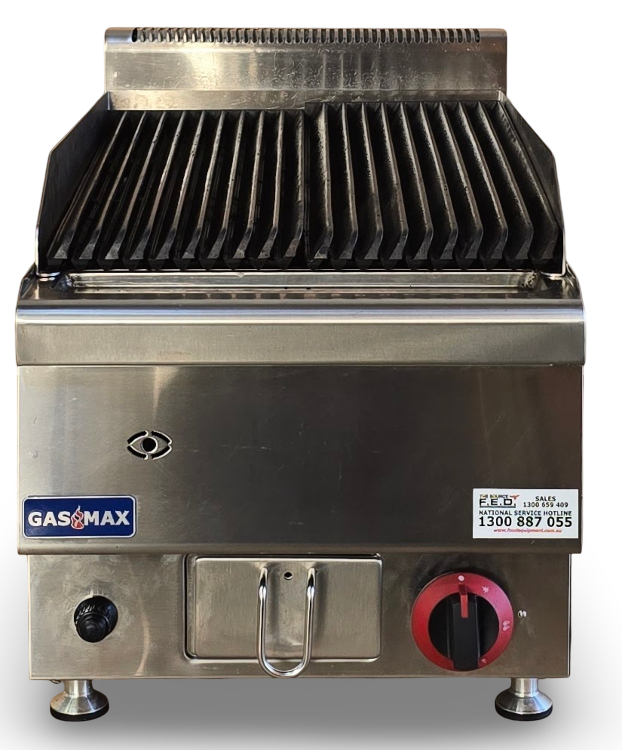 FED JUS-TRH40 Benchtop Lava Rock Grill with Stand