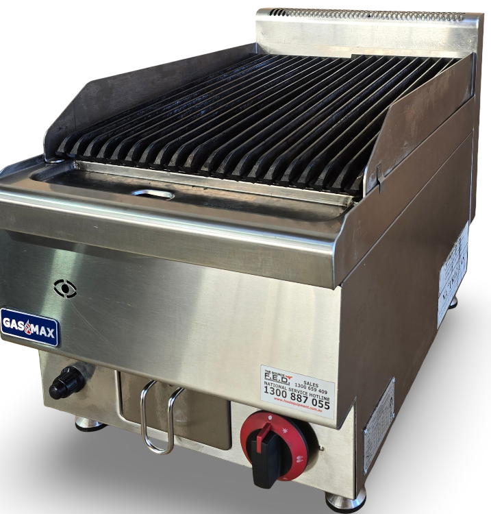 FED JUS-TRH40 Benchtop Lava Rock Grill with Stand