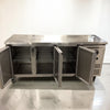 Federal XUB7C18S3V 3 Door Underbench Chiller