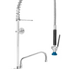 Fisher Dual Control Pre-Rinse Bench Mount with Faucet