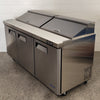 Eurochill ERE70 Salad Prep 3 Door Chiller