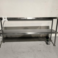 Stainless Steel Double Over-Shelf