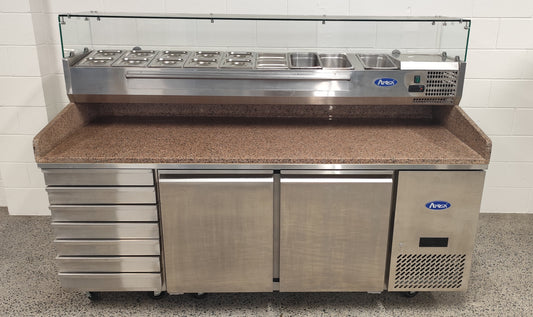 Atosa 2010mm Pizza Fridge and Sandwich Prep