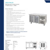Airex AXR.UCGN.2G.900H - Underbench Fridge
