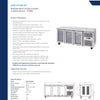 Airex AXR.UCGN.3G.900H - Underbench Fridge