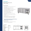 Airex AXR.UCGN.3 - Underbench Fridge