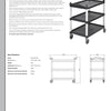 Cambro BC340KD110 - Utility Cart