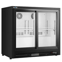 Snow Village BT-900FYS/FY - Under Bench Double Sliding Door Bar Cooler