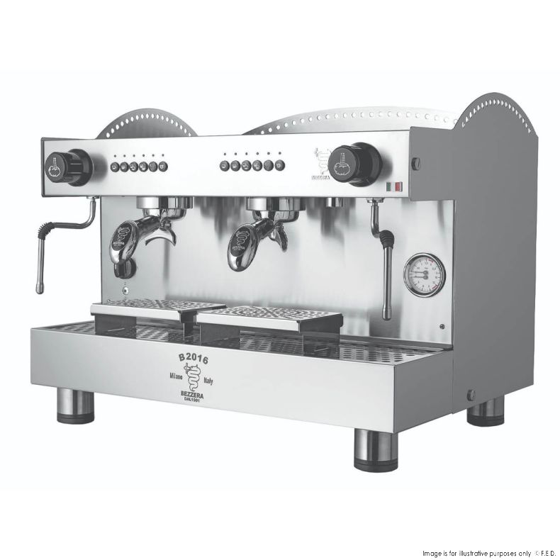 Bezzera BZB2016S2DE - 2 Group Coffee Machine