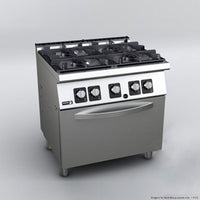Fagor C-G741H - 4 Burner Range Oven
