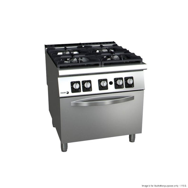 Fagor C-G941H - 4 Burner Range Oven