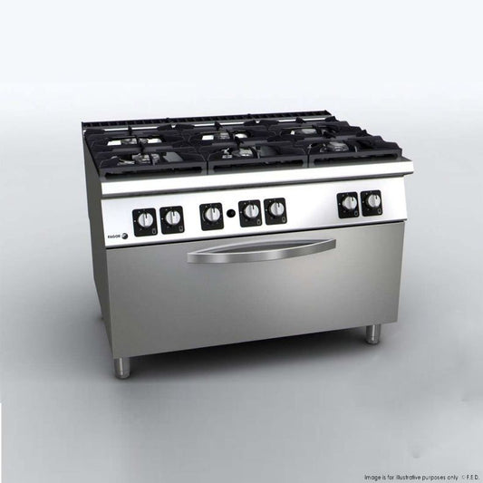 Fagor C-G961OPH - 6 Burner Range Oven