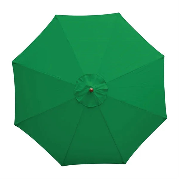 Bolero CB515 - 3m Green Round Pulley Umbrella