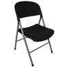 Bolero CE693 - Two Black Foldaway Utility Chairs