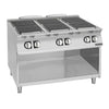Giorik CE96QGT - 6 Burner Cook Top on Open Base
